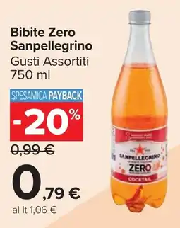 Carrefour Market Sanpellegrino Bibite Zero offerta