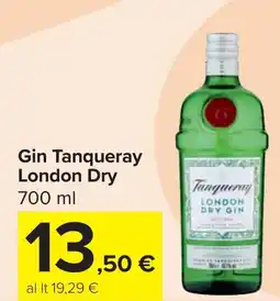Carrefour Market Gin Tanqueray London Dry offerta