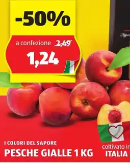 ALDI I colori del sapore pesche gialle offerta
