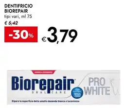 Bennet Biorepair dentifricio tipi vari, offerta