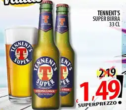 Il Genio Supermercato Tennent's super birra offerta