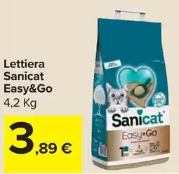 Carrefour Market Lettiera Sanicat Easy&Go offerta