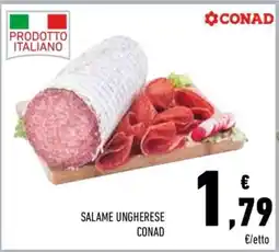 Conad Salame Ungherese offerta