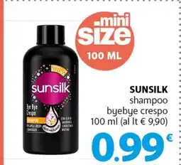 Famila SUNSILK shampoo byebye crespo offerta