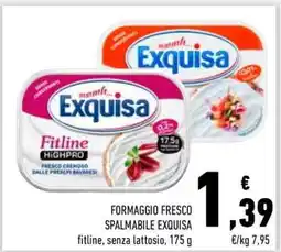 Conad FORMAGGIO FRESCO SPALMABILE EXQUISA offerta