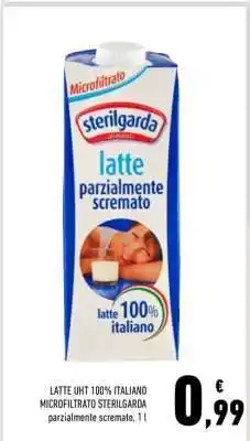 Conad LATTE UHT 100% ITALIANO MICROFILTRATO STERILGARDA offerta
