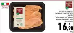 Conad PETTO DI POLLO A FETTE SAPORI&IDEE CONAD PERCORSO QUALITA' offerta