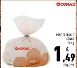 Conad PANE DI SEGALE CONAD offerta