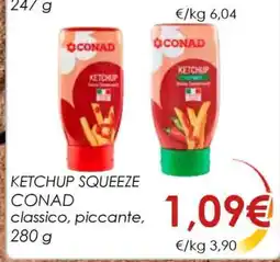 Conad KETCHUP SQUEEZE CONAD offerta