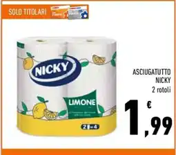 Conad ASCIUGATUTTO NICKY offerta