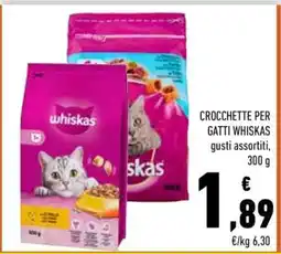 Conad CROCCHETTE PER GATTI WHISKAS offerta