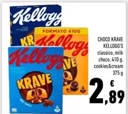 Conad CHOCO KRAVE KELLOGG'S offerta