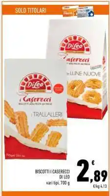 Conad BISCOTTI I CASERECCI DI LEO offerta