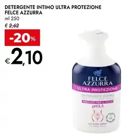 Bennet Felce azzurra detergente intimo ultra protezione offerta