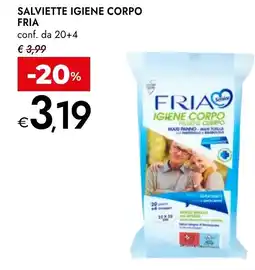Bennet Fria salviette igiene corpo offerta