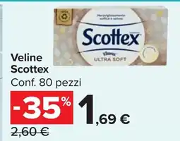 Carrefour Market Veline Scottex offerta