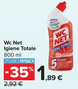 Carrefour Market Wc Net Igiene Totale offerta