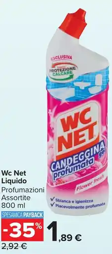 Carrefour Market Wc Net Liquido offerta