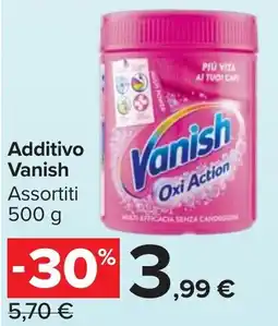 Carrefour Market Vanish additivo offerta