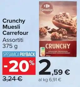 Carrefour Market Carrefour Crunchy Muesli offerta