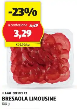 ALDI Il tagliere del re bresaola limousine offerta