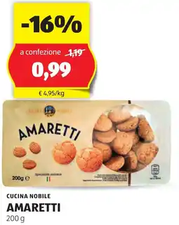 ALDI Cucina nobile amaretti offerta