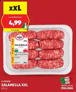 ALDI Il podere salamella XXL offerta