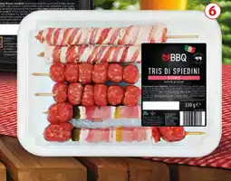 ALDI BBQ Tris di spiedini di suino offerta