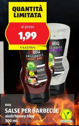 ALDI BBQ Salse per barbecue offerta