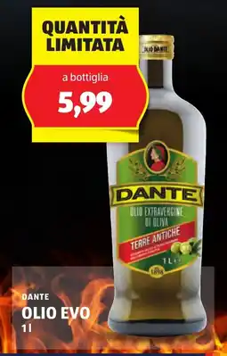 ALDI Dante olio evo offerta