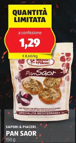ALDI Sapori & piaceri pan saor offerta