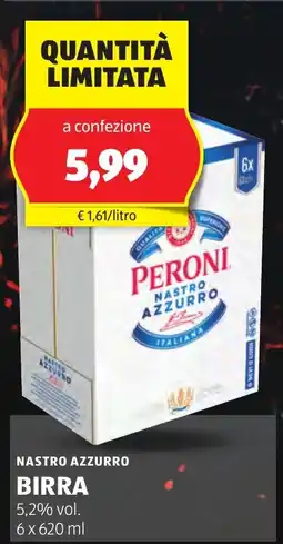 ALDI Nastro azzurro birra offerta
