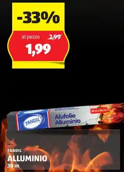 ALDI Tandil alluminio offerta