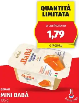 ALDI Gebar mini babà offerta