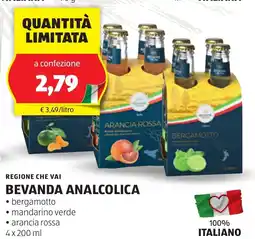 ALDI Regione che vai bevanda analcolica offerta