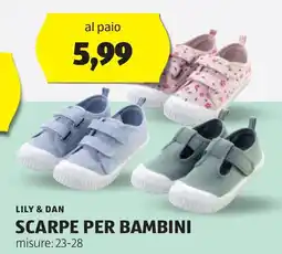 ALDI LILY & DAN Scarpe per bambini offerta