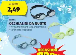 ALDI Crane occhialini da nuoto offerta