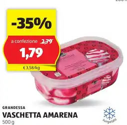 ALDI Grandessa vaschetta amarena offerta