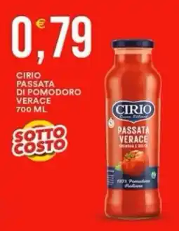 Vantaggio Cash&Carry Cirio passata di pomodoro verace offerta