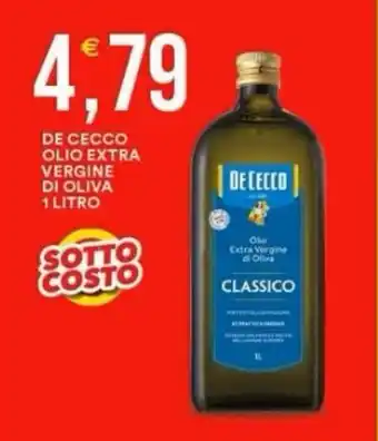 Vantaggio Cash&Carry De cecco olio extra vergine di oliva offerta