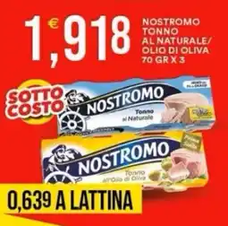 Vantaggio Cash&Carry Nostromo tonno al naturale/ olio di oliva offerta