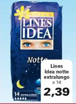 Alvama Lines Idea notte extralungo offerta