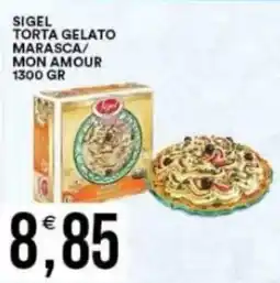 Vantaggio Cash&Carry Sigel torta gelato marasca/ mon amour offerta
