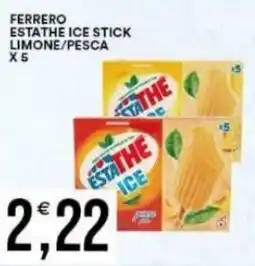 Vantaggio Cash&Carry Ferrero estathe ice stick limone/pesca offerta