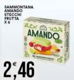 Vantaggio Cash&Carry Sammontana amando stecchi frutta offerta
