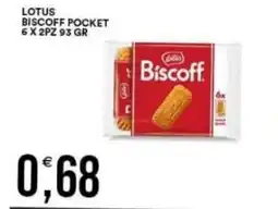 Vantaggio Cash&Carry Lotus biscoff pocket offerta