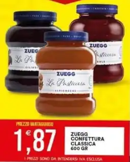 Vantaggio Cash&Carry Zuegg confettura classica offerta