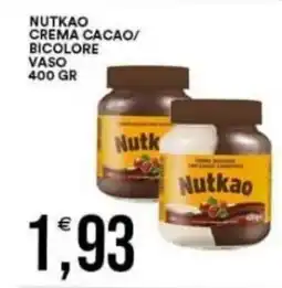 Vantaggio Cash&Carry Nutkao crema cacao/ bicolore vaso offerta