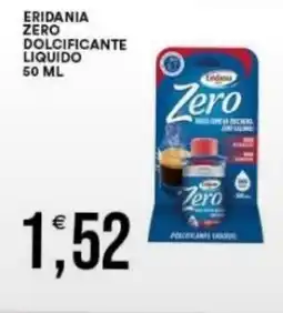 Vantaggio Cash&Carry Eridania zero dolcificante liquido offerta
