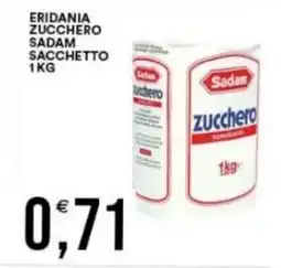 Vantaggio Cash&Carry Eridania zucchero sadam sacchetto offerta